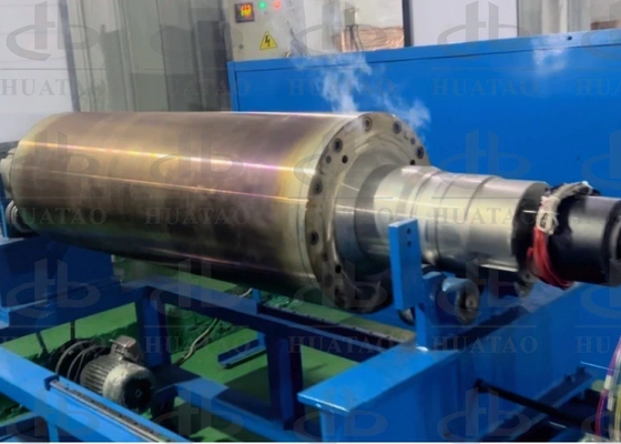 Lazer Anti Sahte ve Fiber İplik için Yüzde 50 ila 70 Enerji Kesim İndüksiyonlu Isıtma Silindiri