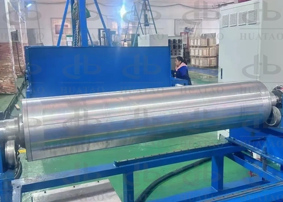 PTFE Film ve Bakır Kaplı Laminat İçin Buharsız Çevre Dostu Yapı İndüksiyonlu Isıtma Silindiri