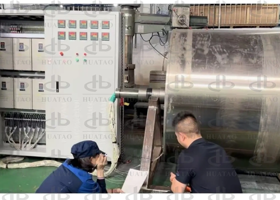 Lityum Parçalar ve Nonwoven Sıcak Pres için Tam Boy Eşit Isı Yayılımlı İndüksiyonlu Isıtma Silindiri