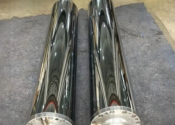 Ön Kaplama Bileşik ve Metal Haddeleme İşi İçin Kısıtlı Küçük Sıcaklık Kayması İndüksiyonlu Isıtma Silindiri