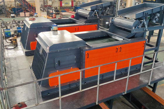 Eddy Current Separator ¢ MSW ve Geri Dönüşüm Tesisleri için Yüksek Verimlilikli Demiryolsuz Metal Geri Kazanımı