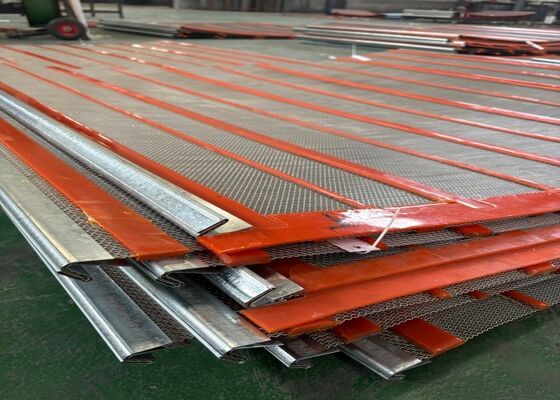Anti Blinding Self-Cleaning Screen Mesh for Vibrating Screens (Süren ekranlar için körleştirme karşıtı kendi kendini temizleyen ekran ağı)