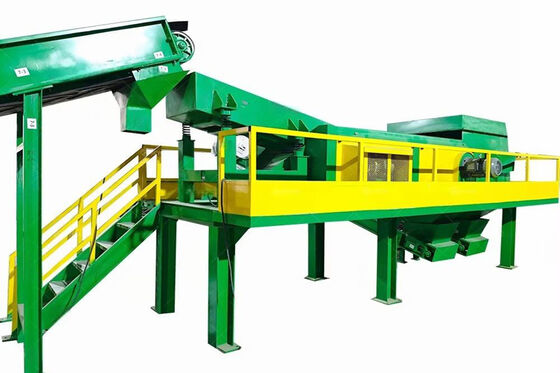 Endüstriyel Eddy Akım Ayırıcı WEEE Çakma hattı için 1-40mm Parçacık Boyutu