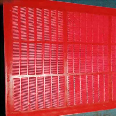 WS 85 Modüler Polyurethane Ekran Paneli 305x305mm 0.075mm Kol Madenleri Su Çıkarma için Dikiş Kullanım Dayanıklı