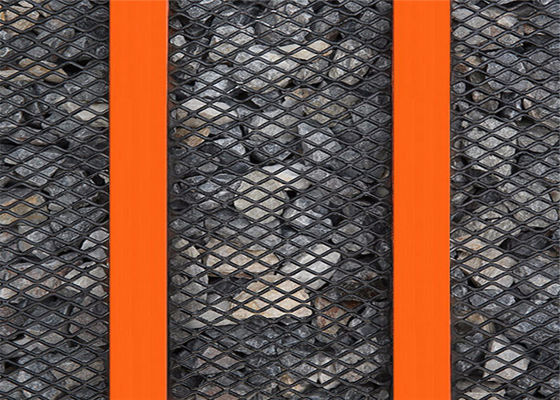 Kendi kendini temizleyen tel örgü poliüretan elek pu ve çelik malzeme