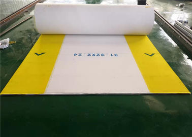 Oluklu Çift Yüzlü İğne Kemer Yüksek Hızlı Oluklu Makineler İçin PTFE Kenar Keçe