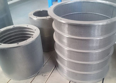 Tarama için Oluklu Kama veya Delikli Basınç Ekran Sepeti
