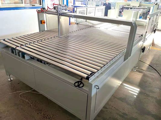 Ambalaj kartonu için 1250 × 1150mm Tekli Çift Sıcak Eriyik PP Kayışlı Karton Balya Makinesi