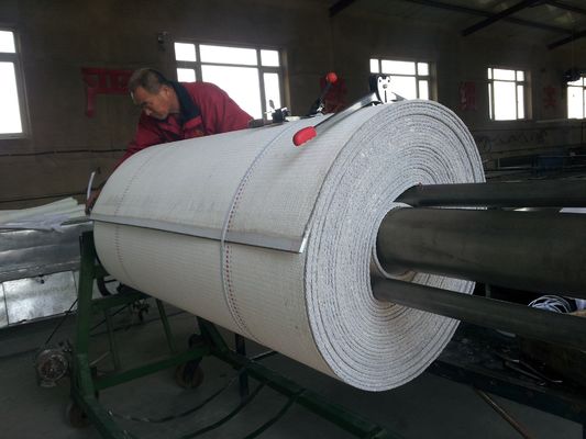 Pamuklu 10mm Kalınlık Kevlar Kenarları Oluklu Kemer